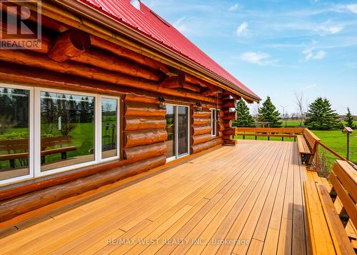 116278 Second Line Sw, Melancthon, ON - Outdoor With Deck Patio Veranda With Exterior