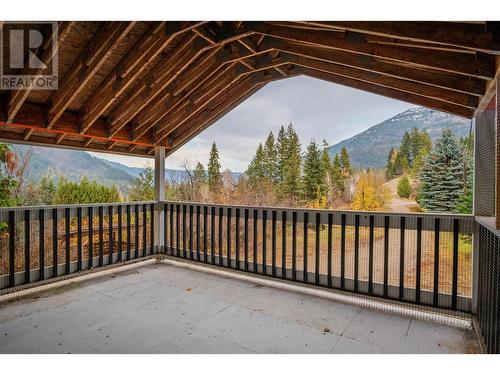 102 Campbell Road, Fruitvale, BC - Outdoor With Deck Patio Veranda With Exterior