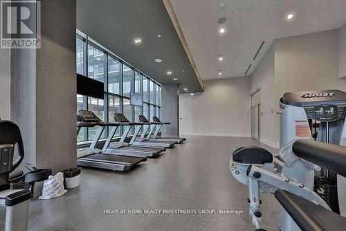 1220 - 460 Adelaide Street E, Toronto, ON - Indoor Photo Showing Gym Room