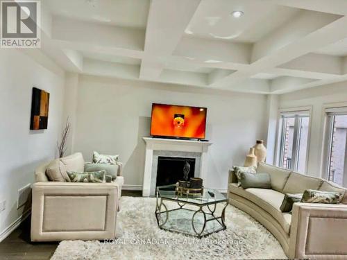 Upper - 105 Elephant Hill Drive, Clarington, ON - Indoor Photo Showing Living Room With Fireplace