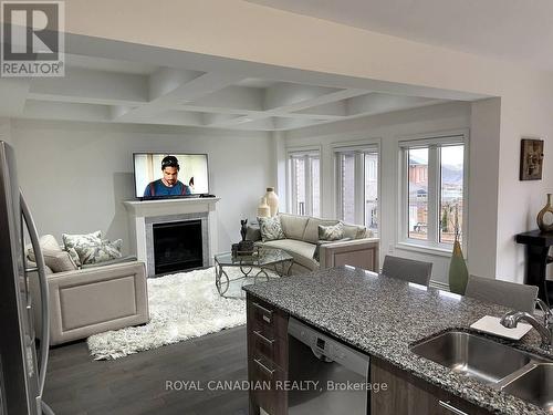 Upper - 105 Elephant Hill Drive, Clarington, ON - Indoor With Fireplace