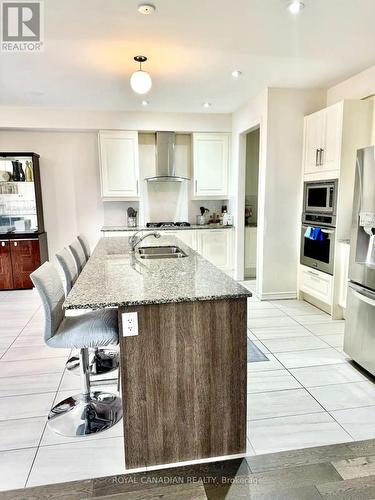 Upper - 105 Elephant Hill Drive, Clarington, ON - Indoor Photo Showing Kitchen With Double Sink With Upgraded Kitchen