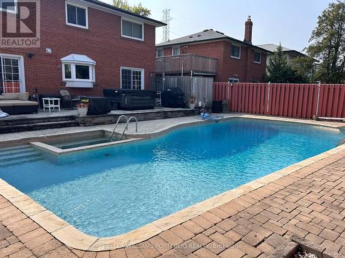 3557 Silverplains Drive, Mississauga, ON - Outdoor With In Ground Pool With Deck Patio Veranda