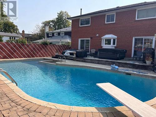 3557 Silverplains Drive, Mississauga, ON - Outdoor With In Ground Pool