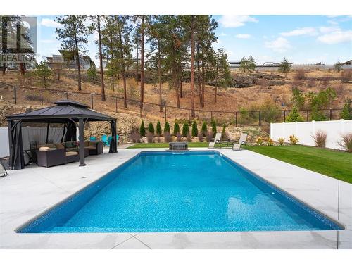 1584 Malbec Place, West Kelowna, BC - Outdoor With In Ground Pool With Backyard