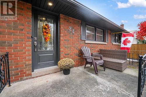 24 Brisbane Glen, St. Catharines (442 - Vine/Linwell), ON - Outdoor With Deck Patio Veranda With Exterior