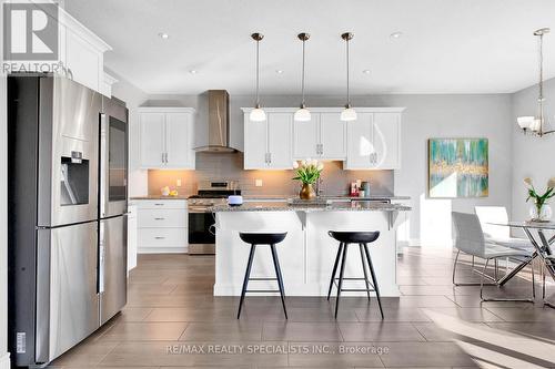 19 Ritchie Drive, East Luther Grand Valley, ON - Indoor Photo Showing Kitchen With Stainless Steel Kitchen With Upgraded Kitchen