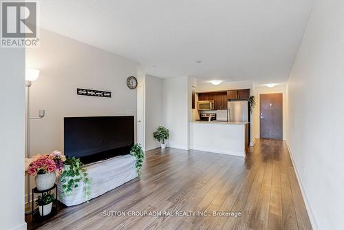 1205 - 6 Eva Road, Toronto, ON - Indoor Photo Showing Living Room