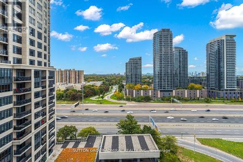 1205 - 6 Eva Road, Toronto, ON - Outdoor With Facade