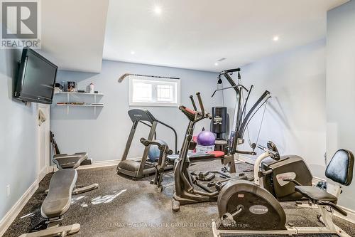 17 Duncton Wood Crescent, Aurora, ON - Indoor Photo Showing Gym Room