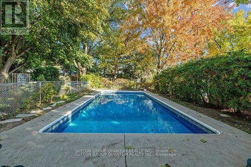 48 Macdonald Crescent, Milton, ON - Outdoor With In Ground Pool With Backyard