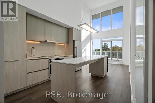 317 - 11 Ordnance Street, Toronto, ON - Indoor Photo Showing Kitchen With Upgraded Kitchen