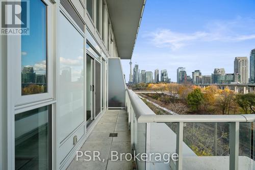 317 - 11 Ordnance Street, Toronto, ON - Outdoor With Balcony With Exterior