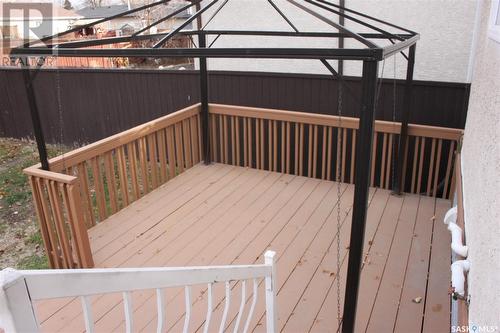 3126 7Th Avenue E, Regina, SK - Outdoor With Deck Patio Veranda With Exterior