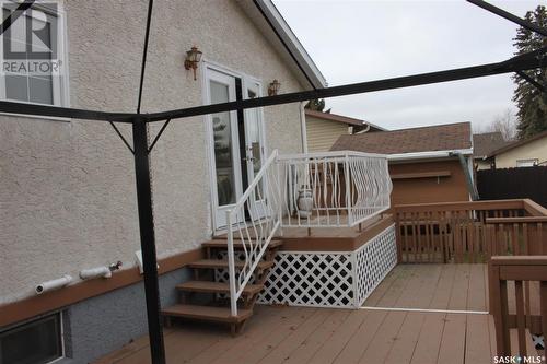 3126 7Th Avenue E, Regina, SK - Outdoor With Deck Patio Veranda With Exterior