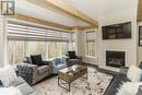 1020 Ridgeline Drive, Lake Of Bays, ON  - Indoor Photo Showing Living Room With Fireplace 