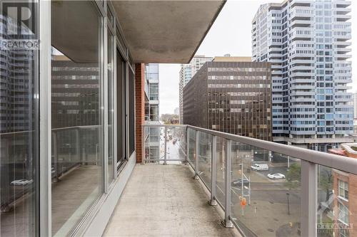 Enjoy unbeatable views of dowtown from your private patio in this stylish 1-bed, 1-bath condo in the heart of Byward Market. - 383 Cumberland Street Unit#710, Ottawa, ON - Outdoor