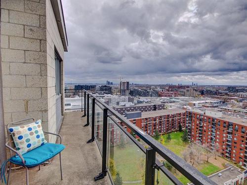 Balcony - 2101-650 Rue Jean-D'Estrées, Montréal (Ville-Marie), QC - Outdoor With Balcony With View