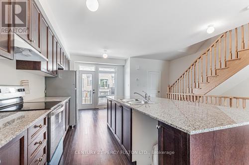 8 Cunliffe Lane, Ajax, ON - Indoor Photo Showing Kitchen With Double Sink