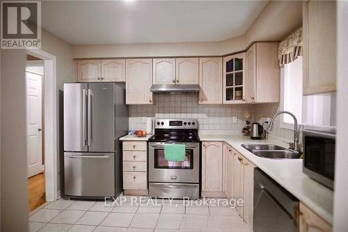 66 Fallstar Crescent, Brampton, ON - Indoor Photo Showing Kitchen With Double Sink