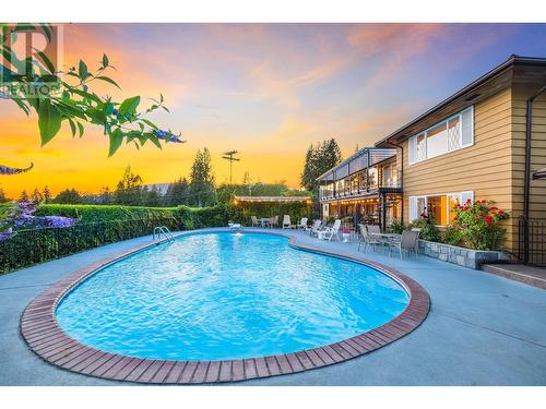 4360 Delbrook Avenue, North Vancouver, BC - Outdoor With In Ground Pool With Backyard