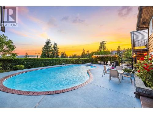 4360 Delbrook Avenue, North Vancouver, BC - Outdoor With In Ground Pool With Backyard