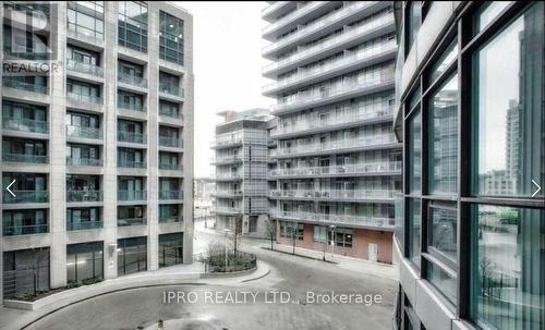 413 - 600 Fleet Street W, Toronto, ON - Outdoor With Balcony With Facade