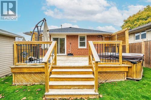 603 Gilbert Street W, Whitby, ON - Outdoor With Deck Patio Veranda With Exterior