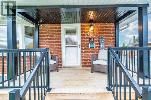 603 Gilbert Street W, Whitby, ON - Outdoor With Deck Patio Veranda With Exterior