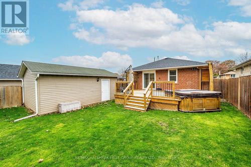 603 Gilbert Street W, Whitby, ON - Outdoor With Deck Patio Veranda With Exterior