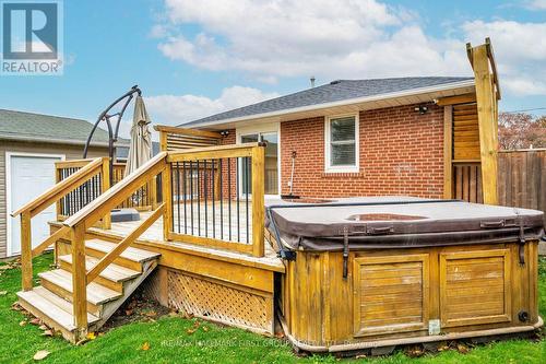 603 Gilbert Street W, Whitby, ON - Outdoor With Deck Patio Veranda With Exterior