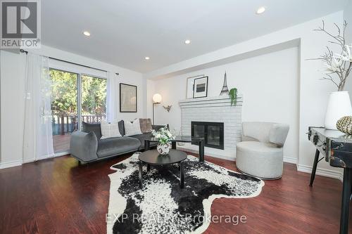 51 Militia Trail, Markham, ON - Indoor Photo Showing Living Room With Fireplace