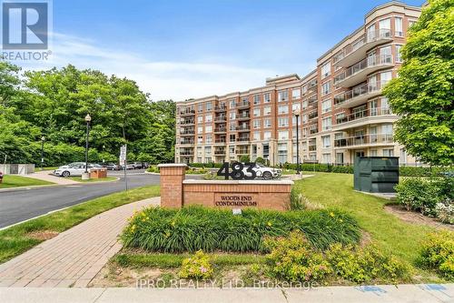 505 - 483 Faith Drive, Mississauga, ON - Outdoor With Balcony With Facade