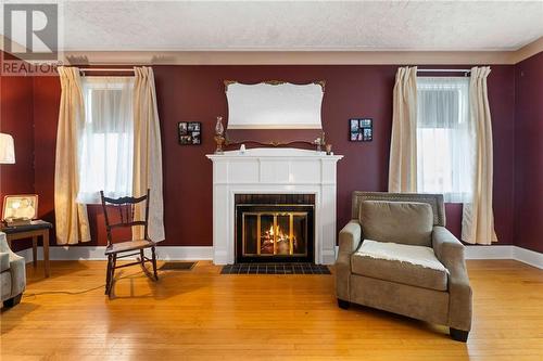 366 Isabella Street, Pembroke, ON - Indoor Photo Showing Living Room With Fireplace