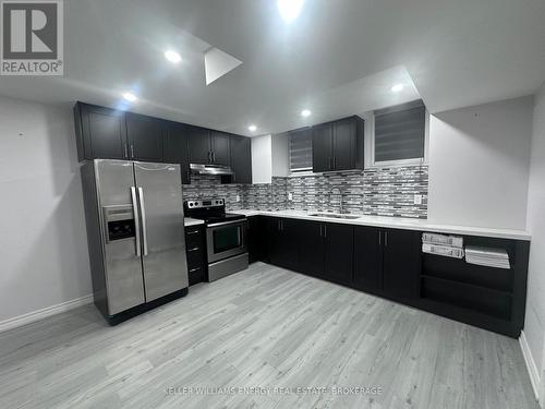 Bsmt - 308 Mclevin Avenue, Toronto (Malvern), ON - Indoor Photo Showing Kitchen With Upgraded Kitchen