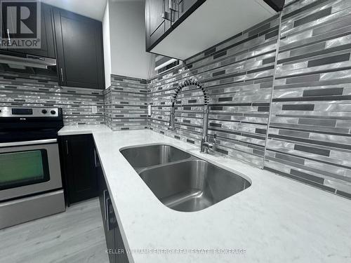 Bsmt - 308 Mclevin Avenue, Toronto (Malvern), ON - Indoor Photo Showing Kitchen With Double Sink