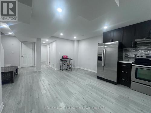 Bsmt - 308 Mclevin Avenue, Toronto (Malvern), ON - Indoor Photo Showing Kitchen With Stainless Steel Kitchen