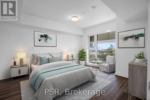 318 - 11 Ordnance Street, Toronto, ON - Indoor Photo Showing Bedroom