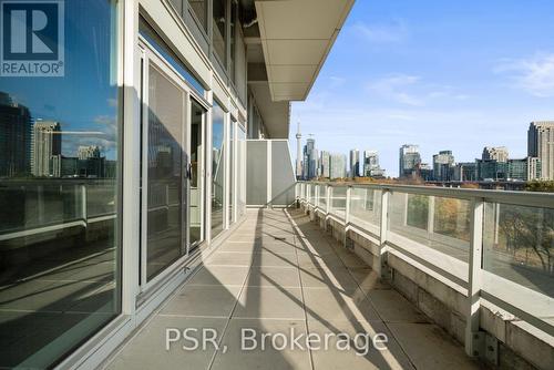 318 - 11 Ordnance Street, Toronto, ON - Outdoor With Balcony With Exterior