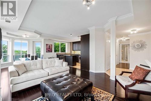 501 - 483 Faith Drive, Mississauga, ON - Indoor Photo Showing Living Room