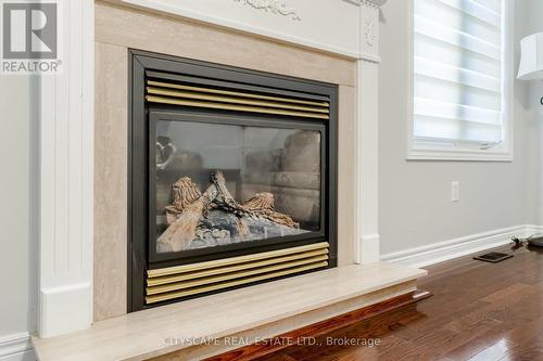 33 Huntspoint Drive, Brampton, ON - Indoor With Fireplace