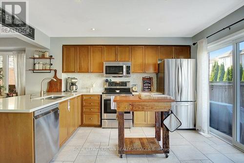 45 Nancroft Crescent, Cambridge, ON - Indoor Photo Showing Kitchen With Double Sink