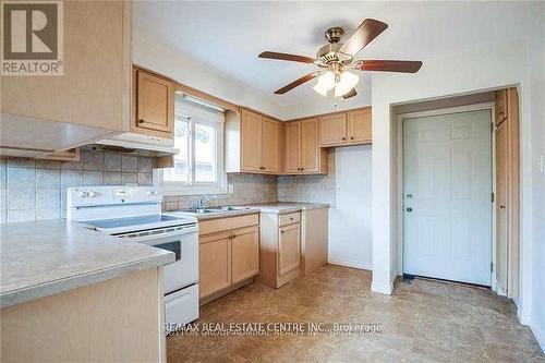 2 - 49 Selkirk Avenue, Hamilton, ON - Indoor Photo Showing Kitchen With Double Sink