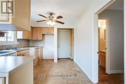 2 - 49 Selkirk Avenue, Hamilton, ON - Indoor Photo Showing Kitchen With Double Sink