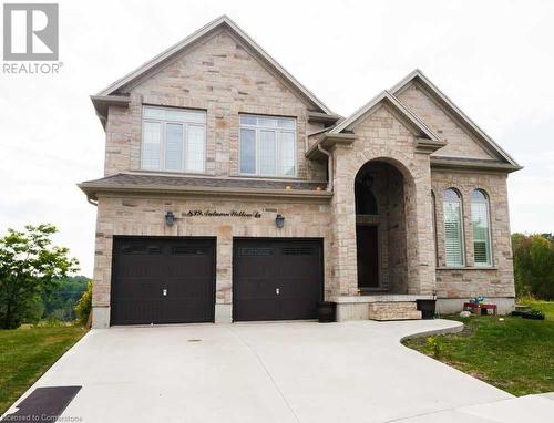 View of front of property with a garage - 839 Autumn Willow Drive, Waterloo, ON - Outdoor With Facade