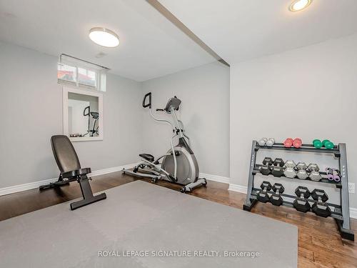 860 Bramble Crt, Mississauga, ON - Indoor Photo Showing Gym Room