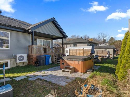 Backyard - 290 Rue Guertin, Saint-Roch-De-Richelieu, QC - Outdoor With Deck Patio Veranda