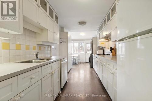 10 Dearbourne Avenue, Toronto, ON - Indoor Photo Showing Kitchen With Double Sink