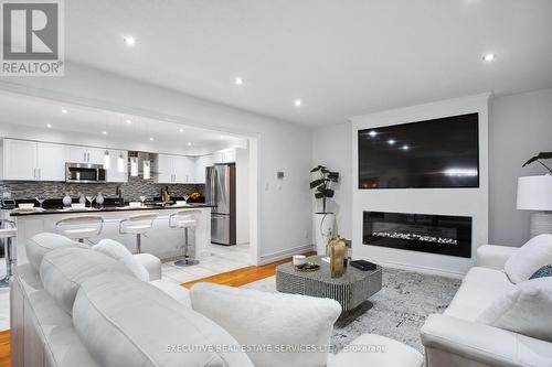 3070 Meadowgate Boulevard, London, ON - Indoor Photo Showing Living Room With Fireplace