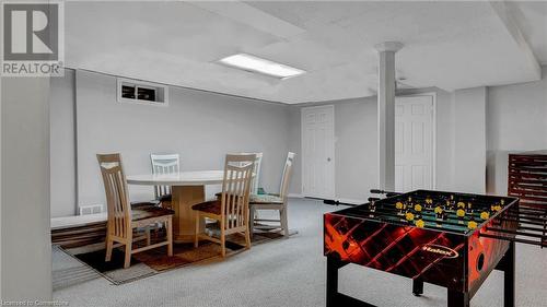 Game room with carpet floors - 139 Shady Pine Circle, Brampton, ON - Indoor